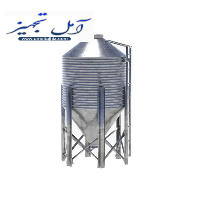 فروش سیلوی فلزی ۹.۷ تن تجهیز آوران در سراسر آمل